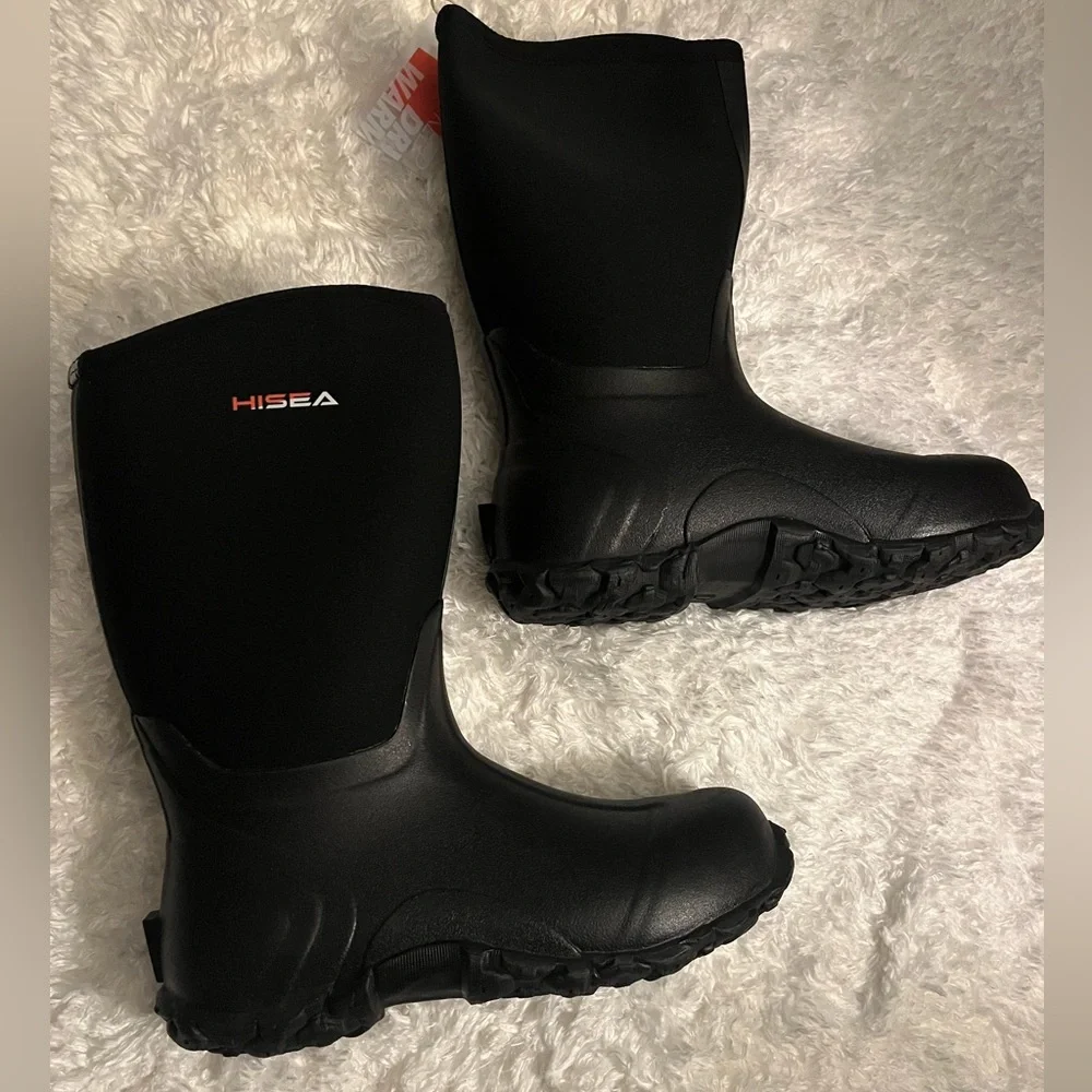 Hisea man working boots size 9 - Picture 1 of 5